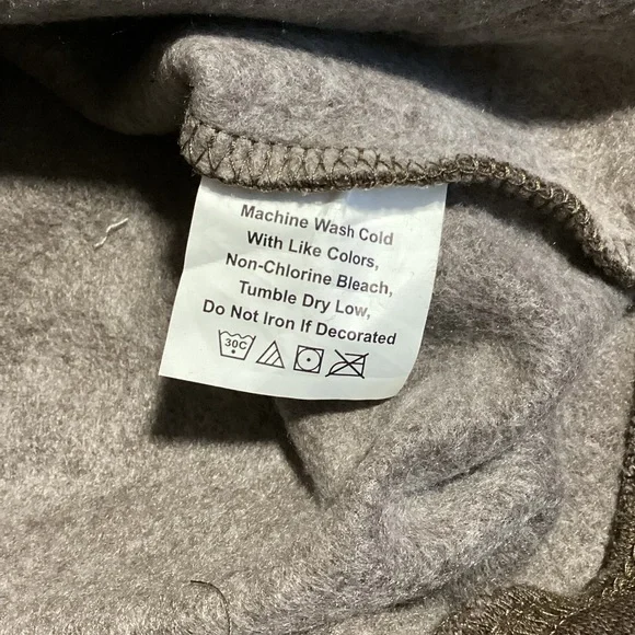 Sweater Mack’s Prairie Wing Men’s Size S Gray Fall Winter Pullover Pocket